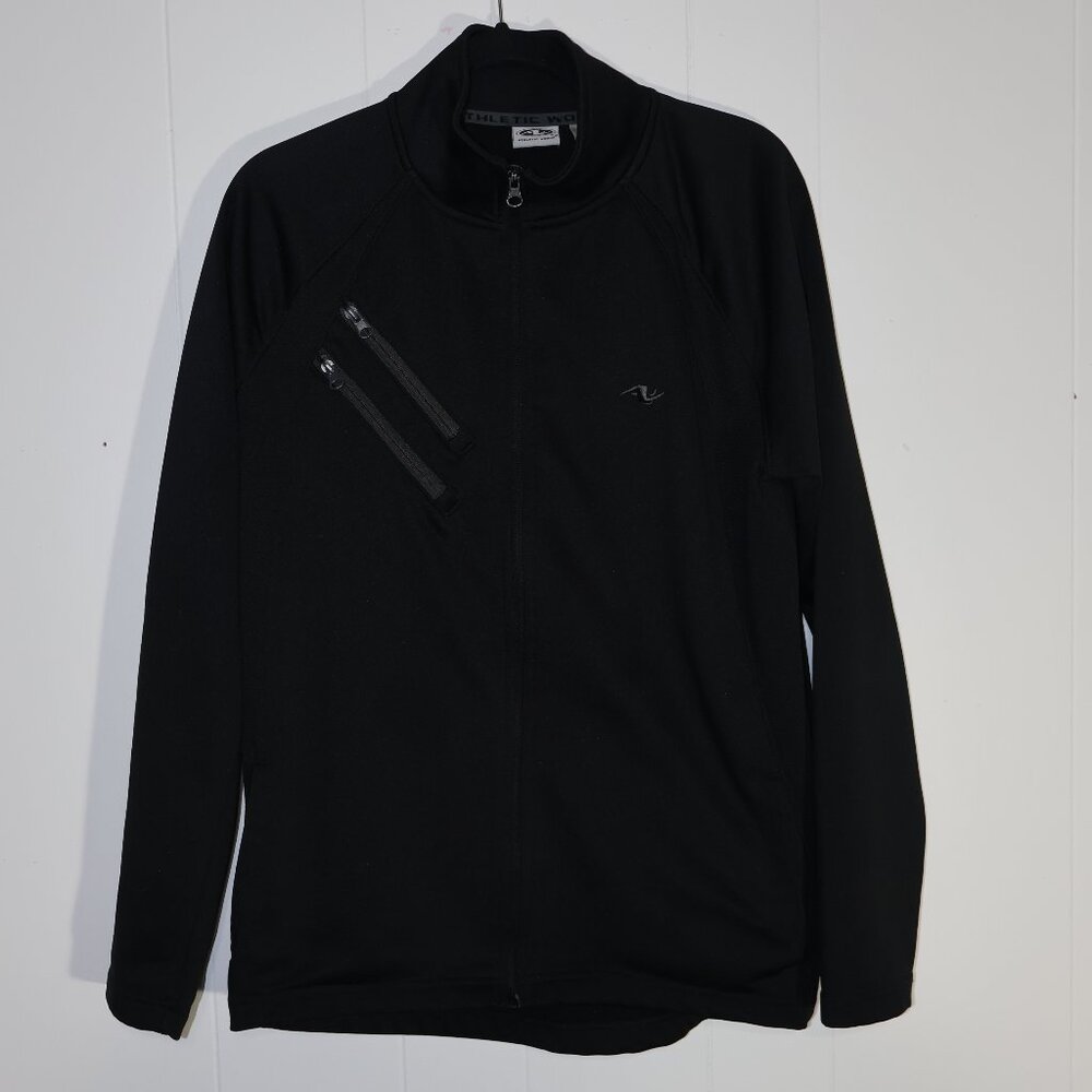 💛 2 for $15 💛 Athletic Works Zip-Up Jacket – Black (Men’s M)